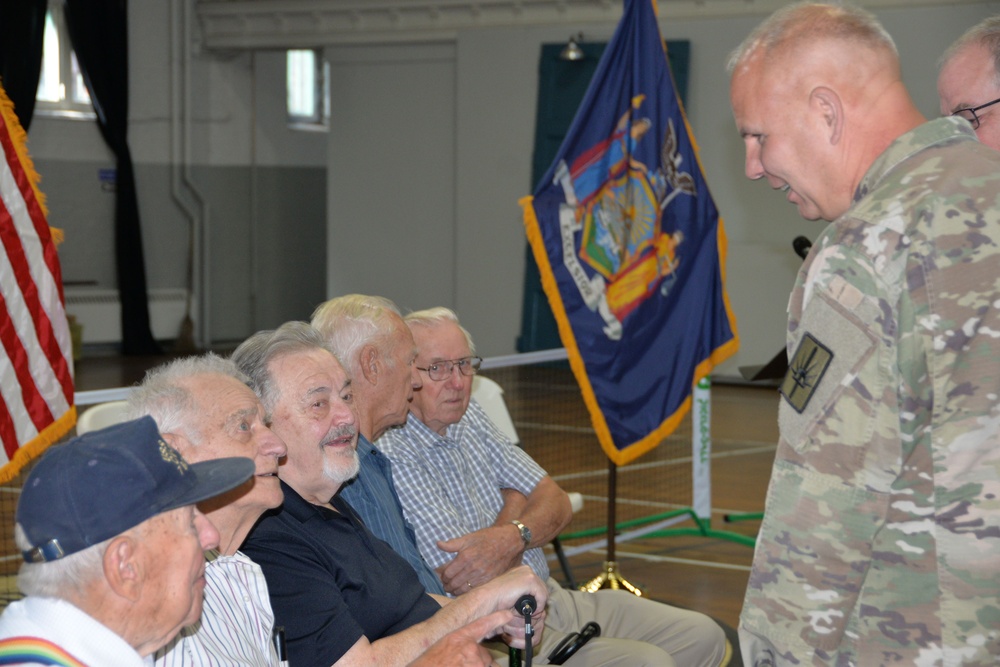 Small town veterans honored by New York National Guard Adjutant General