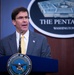SecDef Esper &amp; CJCS Gen Dunford Speak at Joint Press Conference