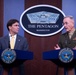 SecDef Esper &amp; CJCS Gen Dunford Speak at Joint Press Conference