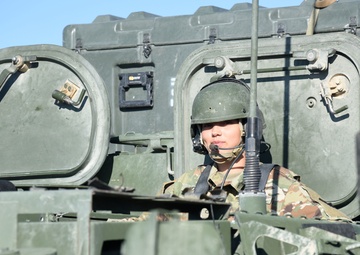 Combat medic on standby