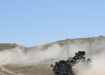 Combat training en route