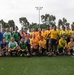 U.S. Navy Sailors attend LA Galaxy training camp during LAFW