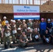 U.S. Navy Sailors volunteer for Habitat for Humanity during LAFW 2019.