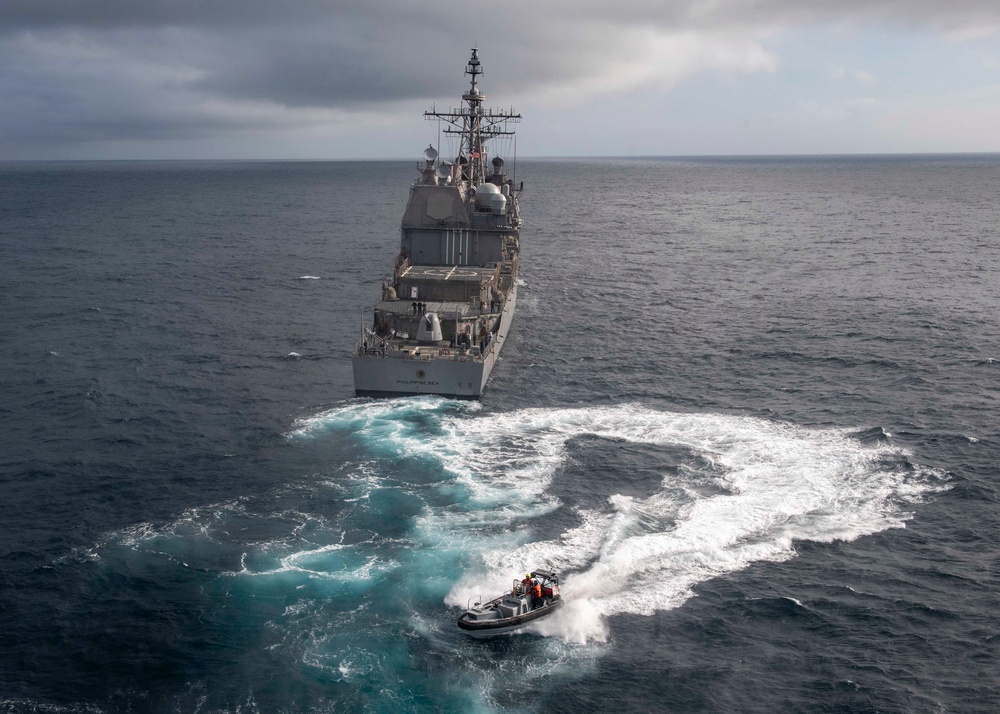 Thor Heyerdahl Sailors Conduct Joint VBSS Operations