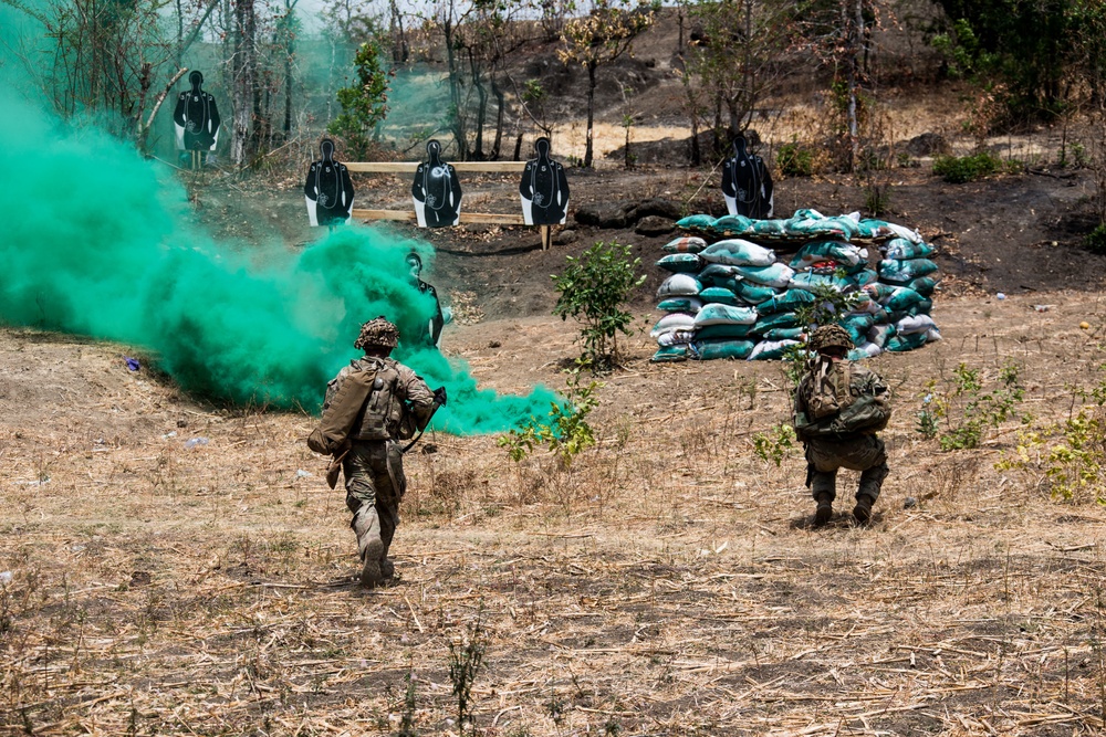 1-27 IN BN Wolfhounds conduct platoon Live-Fire Exercises at Garuda Shield 19