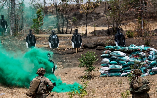 1-27 IN BN Wolfhounds conduct platoon Live-Fire Exercises at Garuda Shield 19