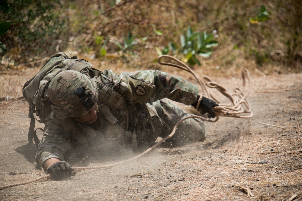 1-27 IN BN Wolfhounds conduct platoon Live-Fire Exercises at Garuda Shield 19