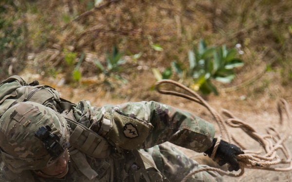 1-27 IN BN Wolfhounds conduct platoon Live-Fire Exercises at Garuda Shield 19