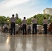 USAF, JASDF Band perform near Emperor's Palace