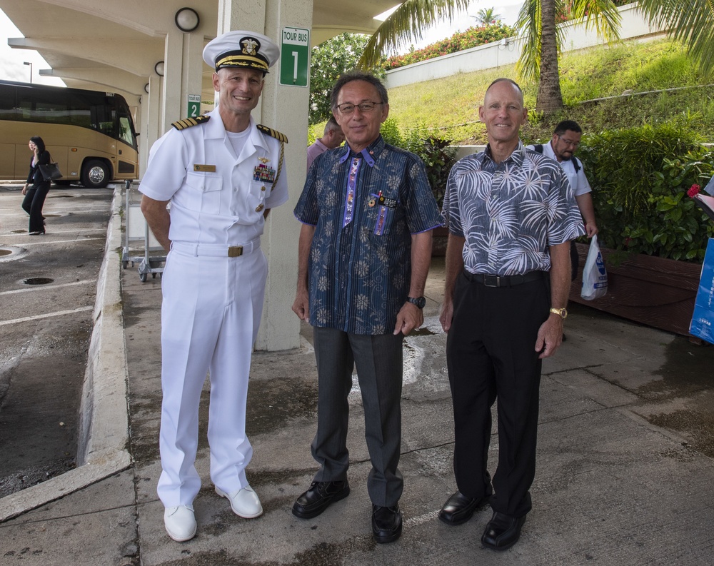 Okinawa Governor visits Guam