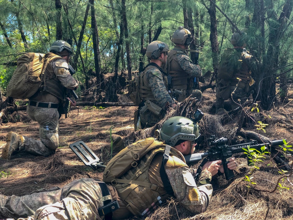 U.S., New Zealand Military Forces conduct training mines knowledge exchange during HYDRACRAB