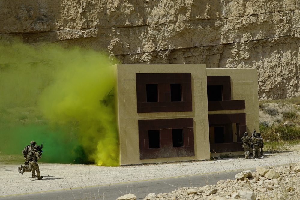 ST Operators conduct full mission profile with coalition forces during Eager Lion 2019