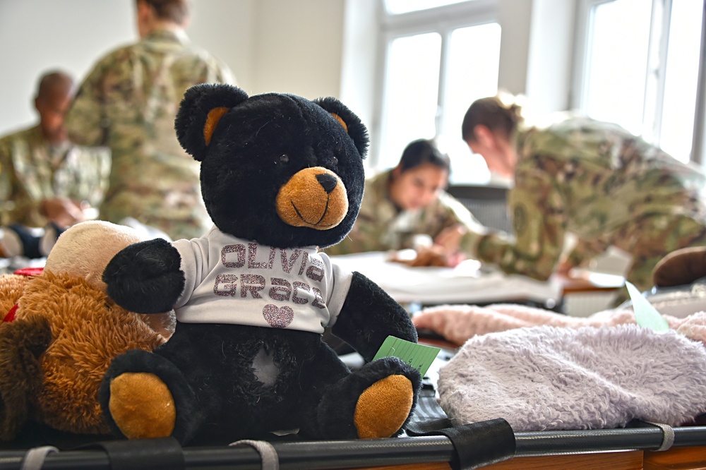 Vilseck Veterinary Treatment Facility, Bavaria Branch, Teddy Bear Suture Clinic