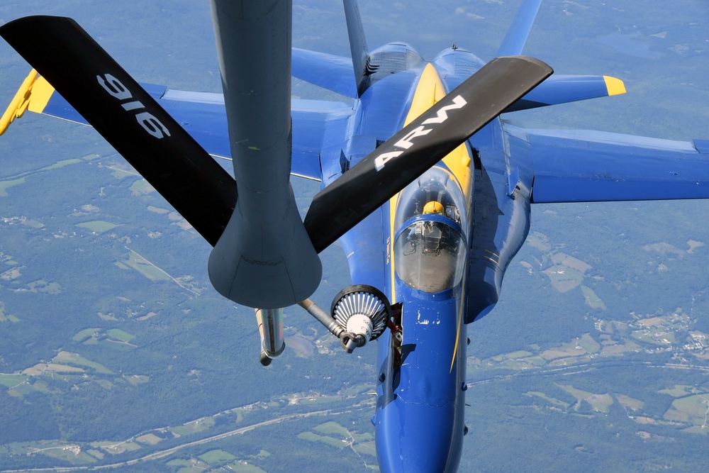 916 ARW tops off the Blue Angels