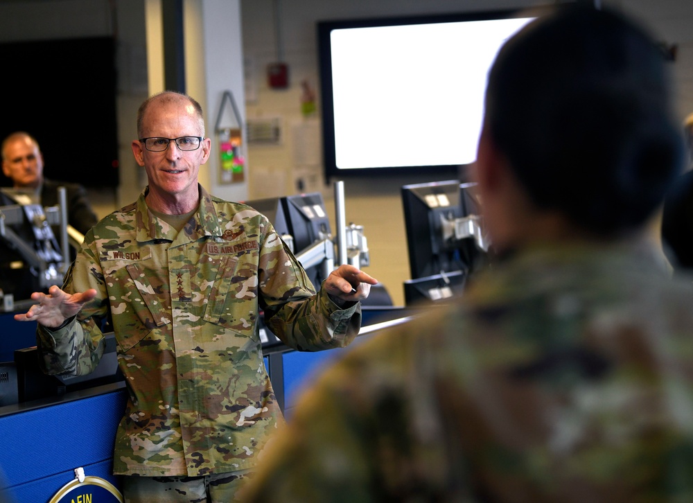 VCSAF visits AFCYBER units for cyber immersion