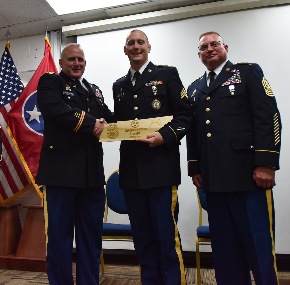 New York Army Natonal Guard MP does well at school