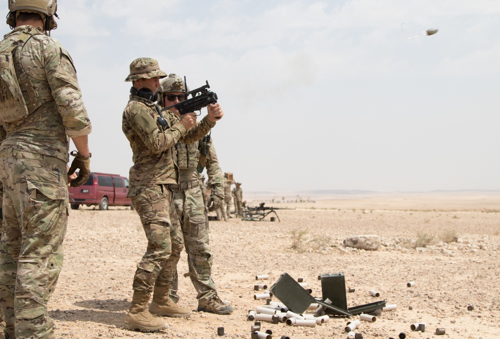 Exercise Eager Lion 2019: Joint forces live-fire range