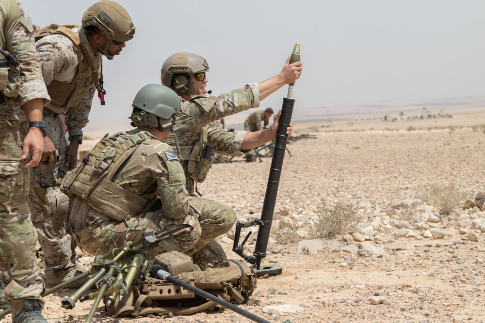 Exercise Eager Lion 2019: Joint forces live-fire range