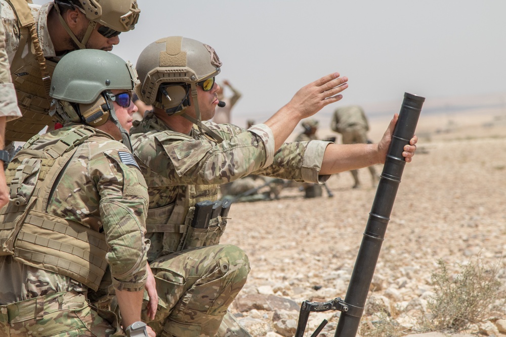 Exercise Eager Lion 2019: Joint forces live-fire range