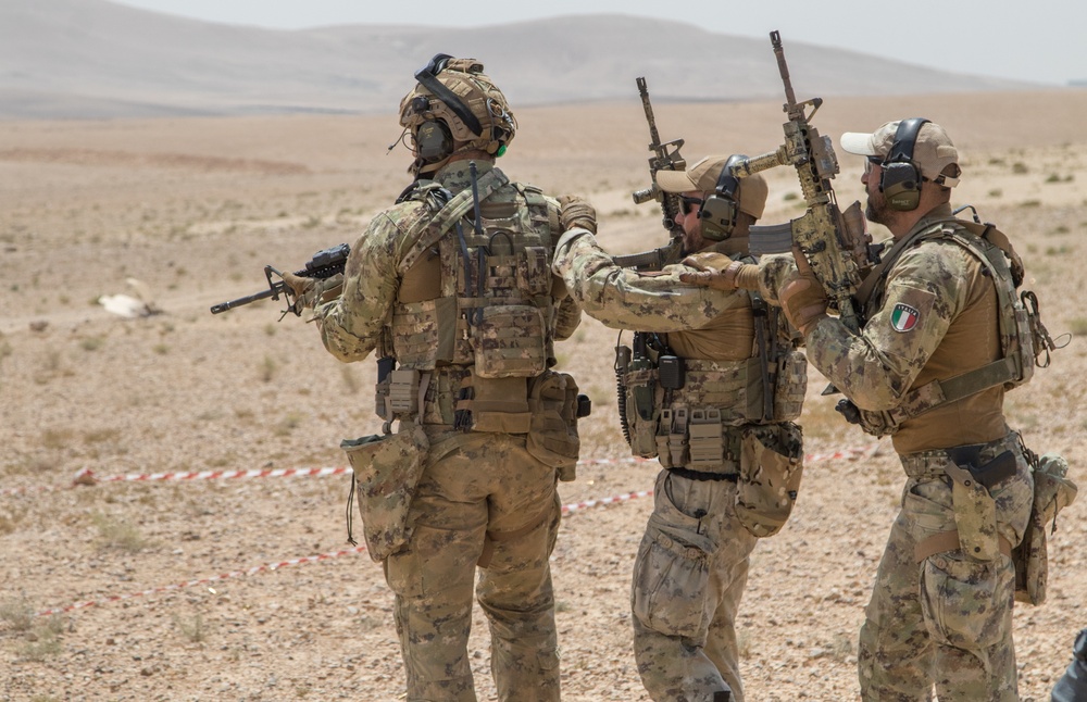 Exercise Eager Lion 2019: Joint forces live-fire range