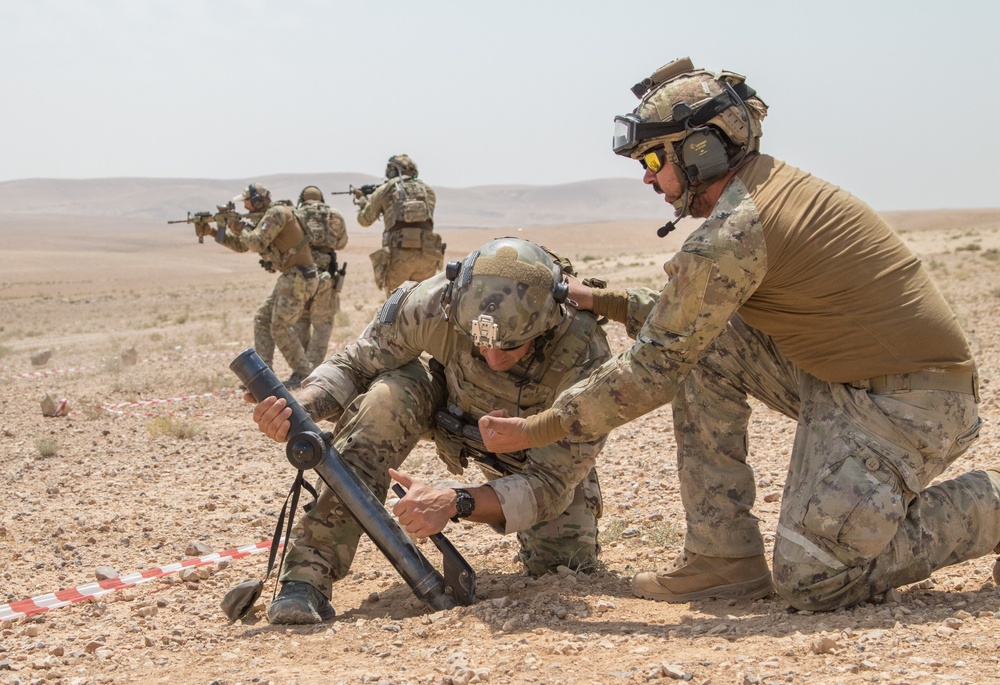 Exercise Eager Lion 2019: Joint forces live-fire range