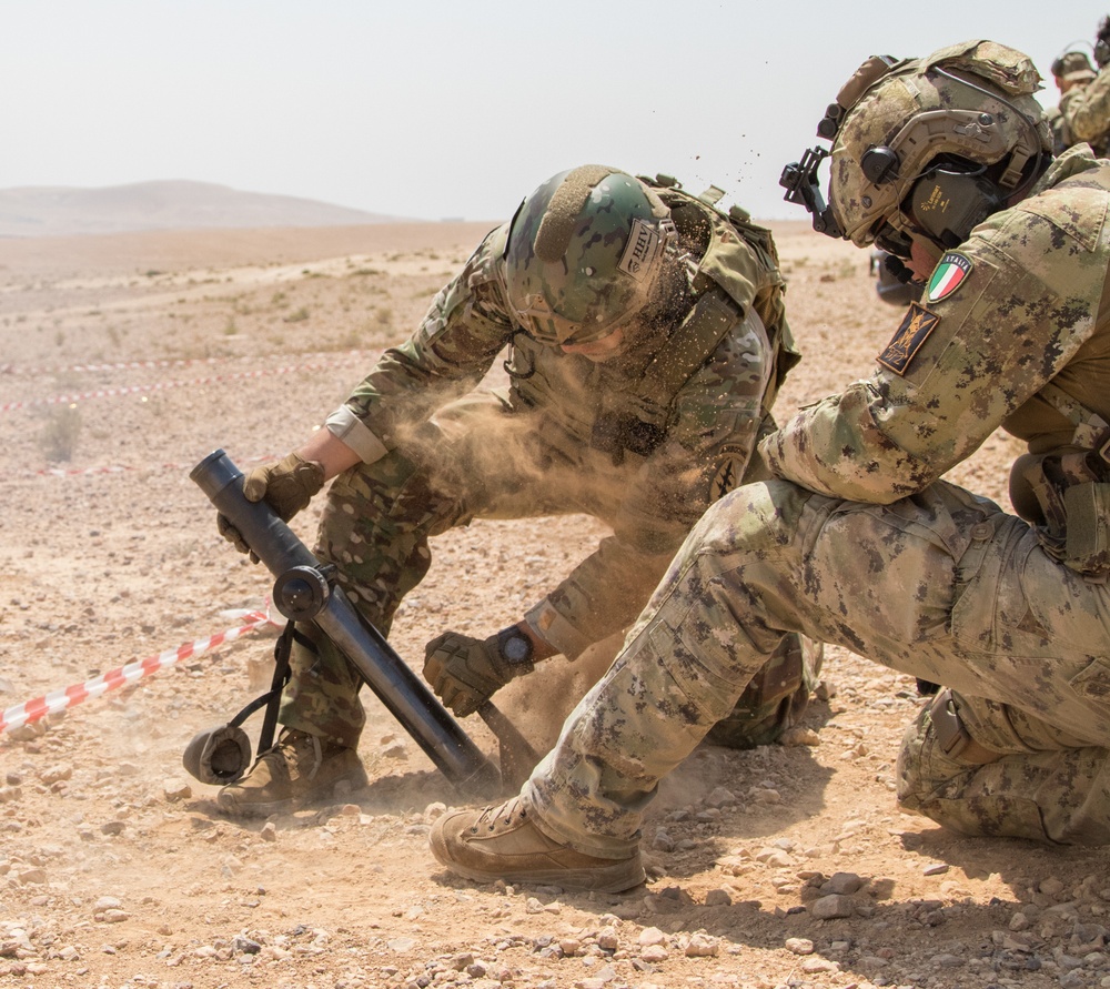 Exercise Eager Lion 2019: Joint forces live-fire range