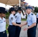 Major Gen. LaBrutta reviews BMT graduation one last time