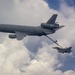 F-16 recieves gas from a KC-10