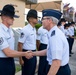 Major Gen. LaBrutta reviews BMT graduation one last time