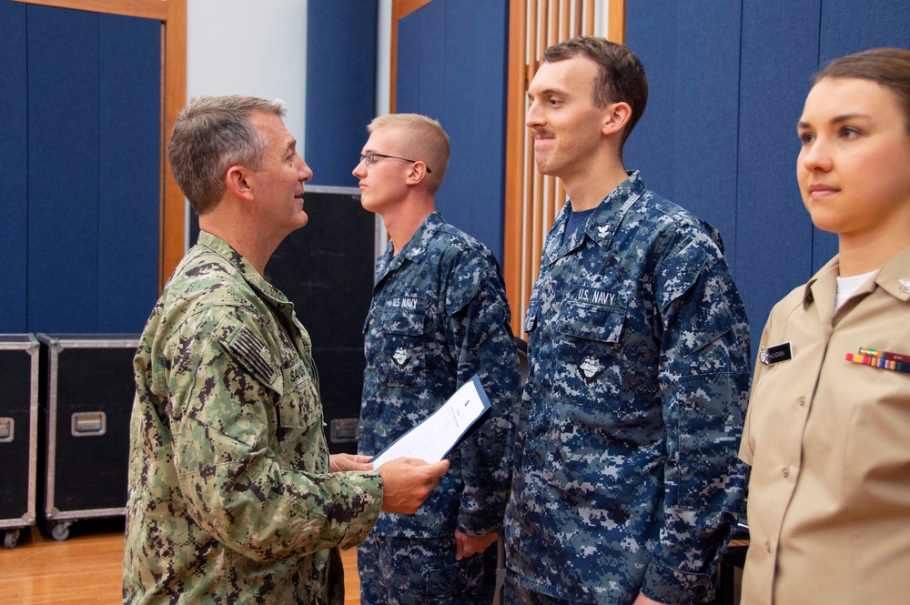 CNSTC Visit to Navy Band Great Lakes