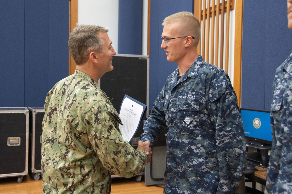 CNSTC Visit to Navy Band Great Lakes