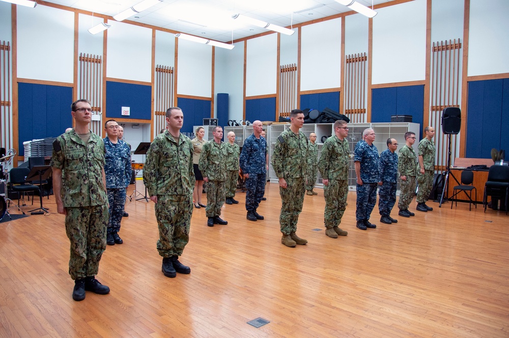 CNSTC Visit to Navy Band Great Lakes