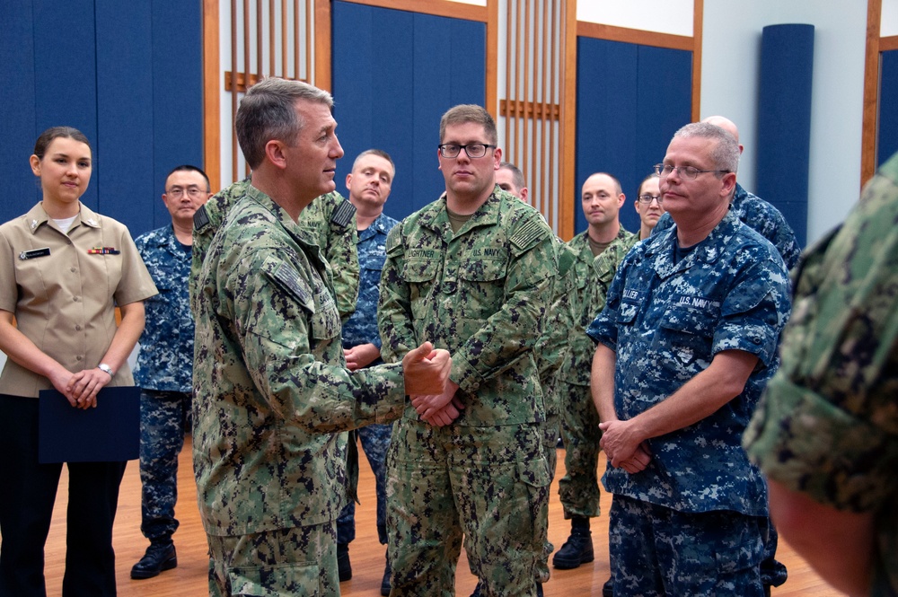 CNSTC Visit to Navy Band Great Lakes