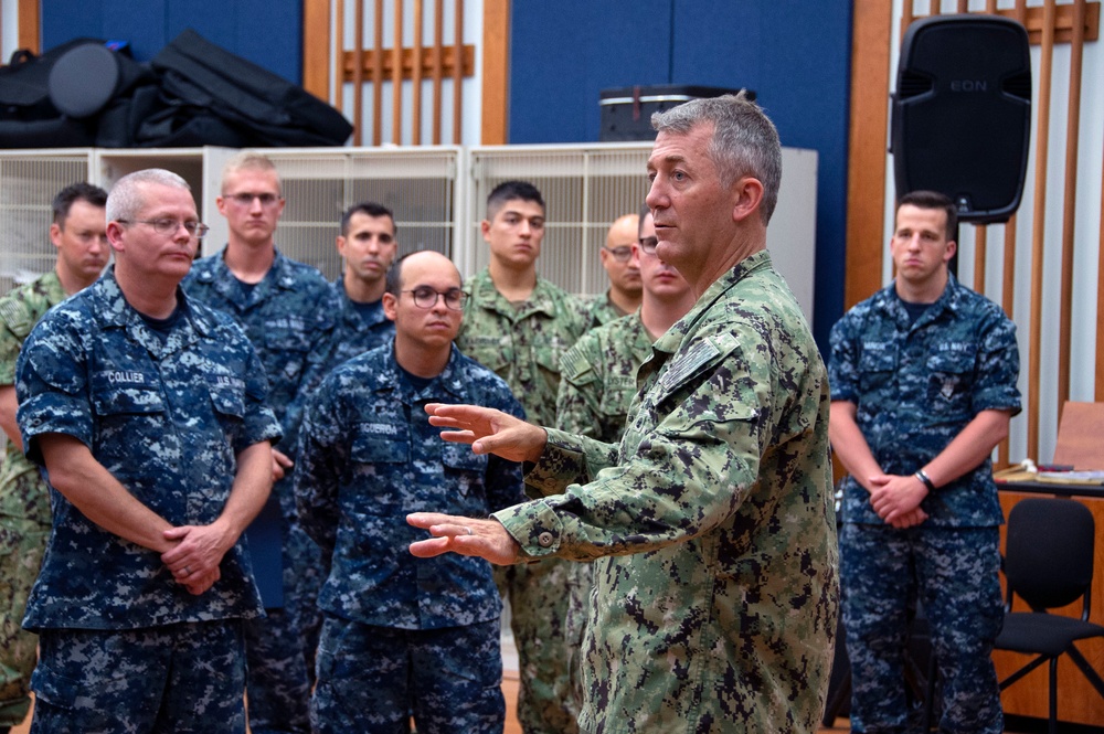 CNSTC Visit to Navy Band Great Lakes