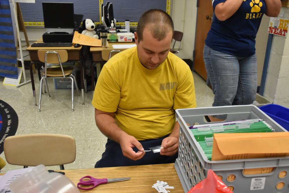 Naval Support Activity Hampton Roads' Servicing Our Schools Initiative