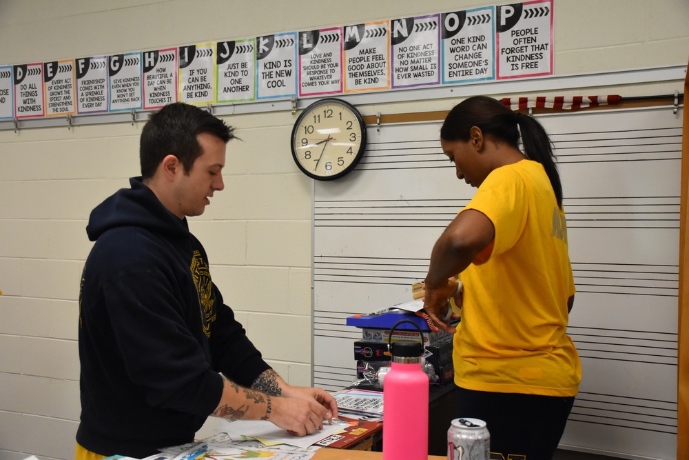 Naval Support Activity Hampton Roads' Servicing Our Schools Initiative