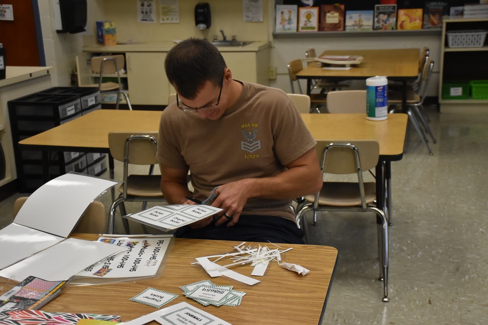 Naval Support Activity Hampton Roads' Servicing Our Schools Initiative