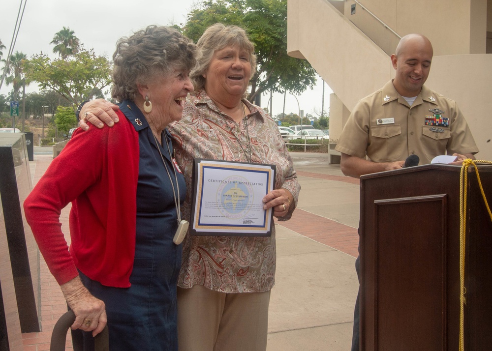 Volunteer honored at blood donor event