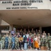 Volunteers pose for photo