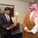 Secretary Esper Hosts Saudi Vice Minister of Defense