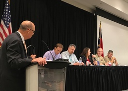 NAVFAC Mid-Atlantic Briefs Navy Plans for Hurricane Florence Recovery on Marine Corps facilities in N.C.