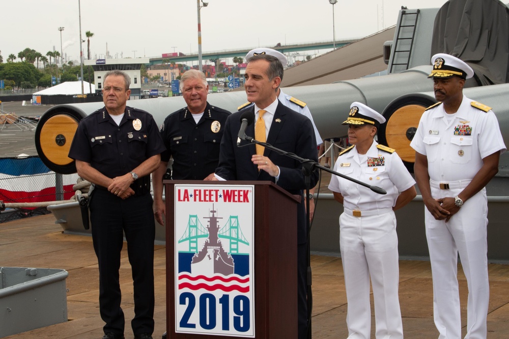 Los Angeles Mayor Eric Garcetti