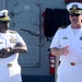 ear. Adm. Cedric Pringle, Commander, Expeditionary Strike Group Three Visits