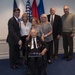 WWII Veteran Herman Zeitchik visits the Pentagon