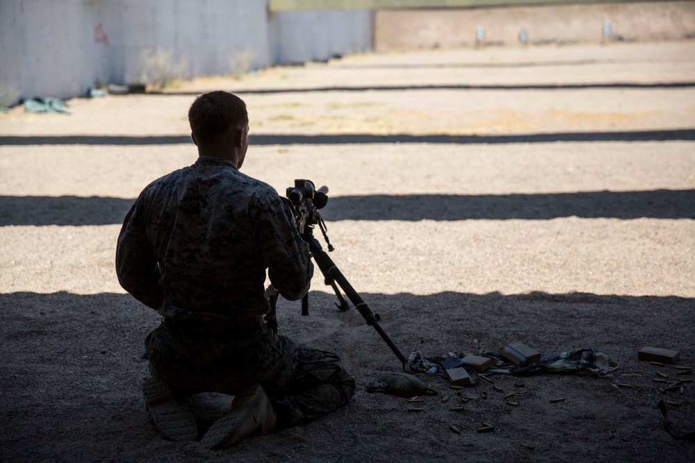 SPMAGTF-CR-AF snipers hone in on shot grouping proficiency