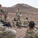 CJTF-HOA Command Senior Enlisted Leader visits EARF during live-fire exercise