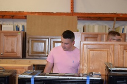 TSCHR SAILORS VOLUNTEER AT HABITAT FOR HUMANITY RESTORE