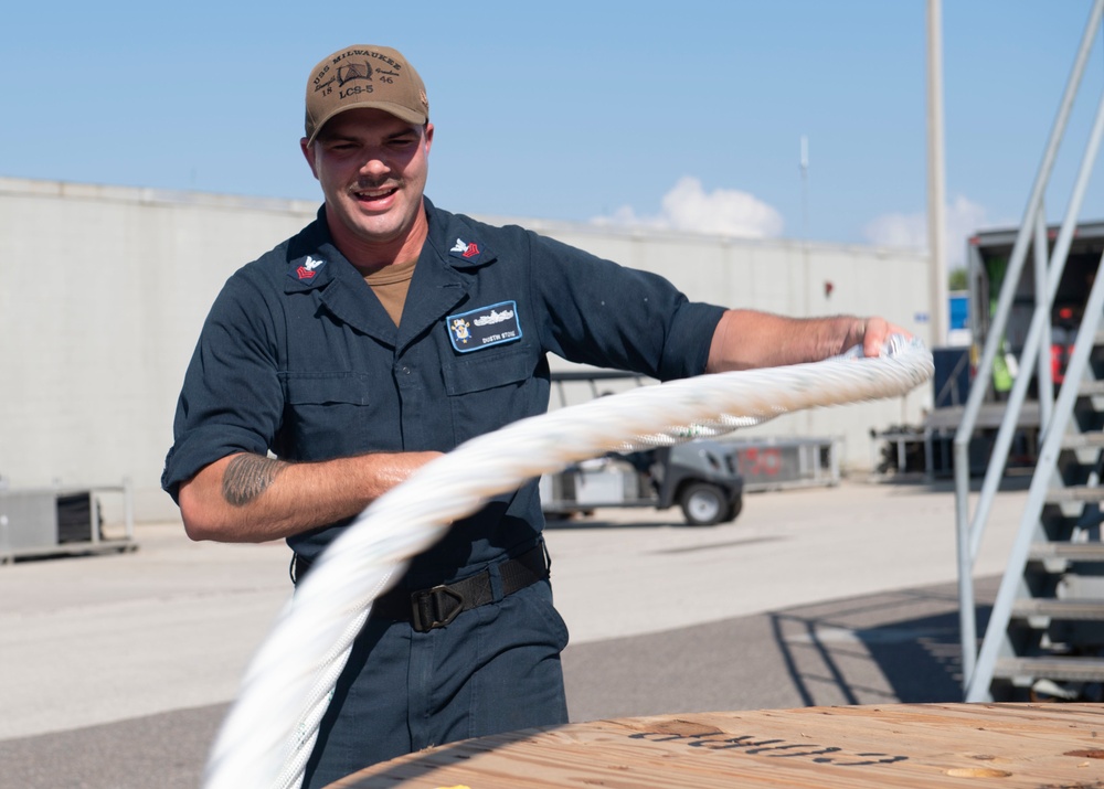 2019 Naval Station Mayport Hurricane Dorian Preparation