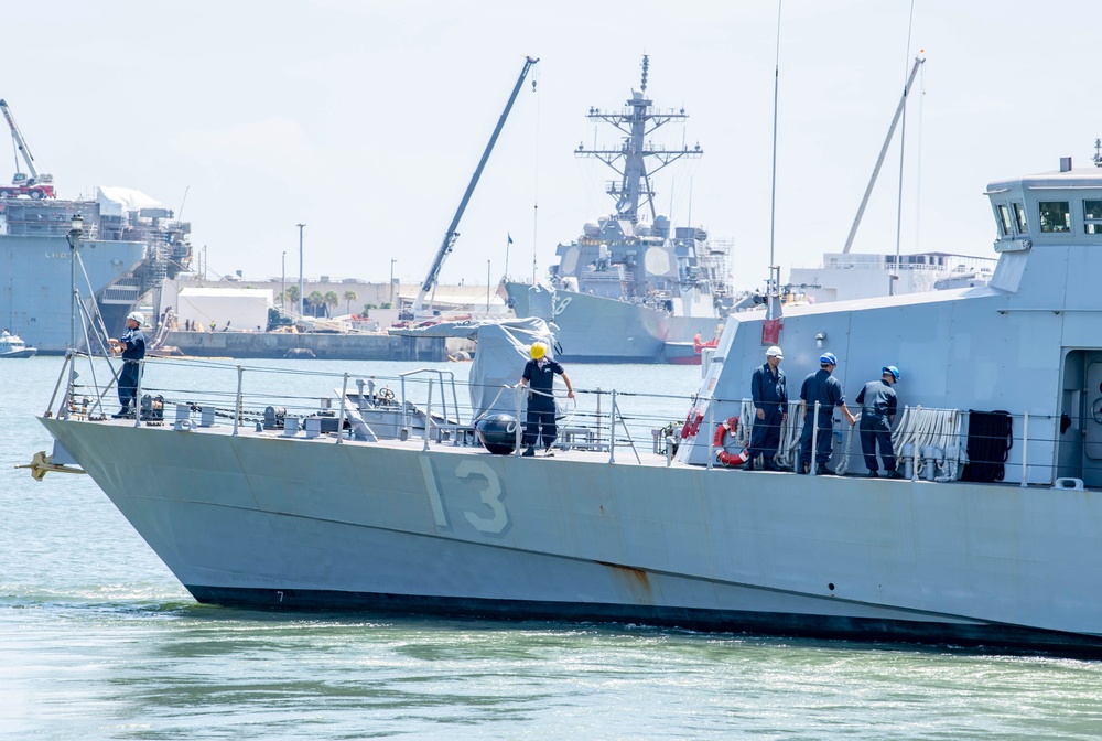 2019 Naval Station Mayport Hurricane Dorian Preparation