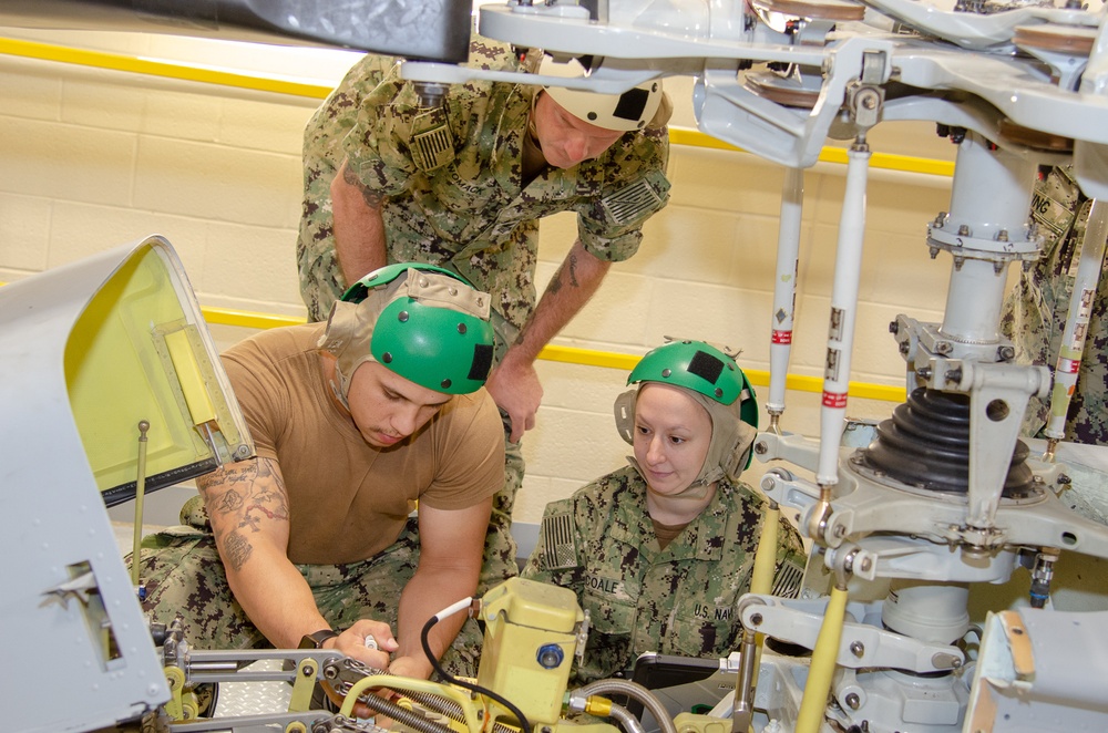 CNATTU Norfolk Emphasizes Hands-on Training with New MQ-8C Fire Scout Trainers